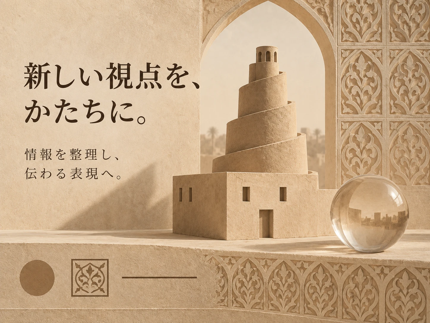 アッバース朝建築（サーマッラー）のスタイル見本