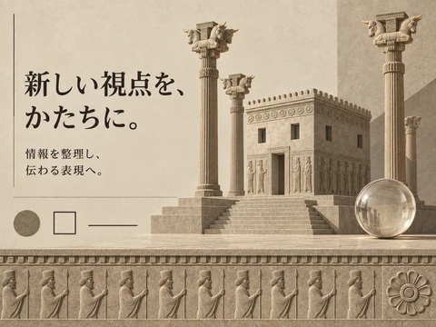 アケメネス朝ペルシア建築のスタイル見本