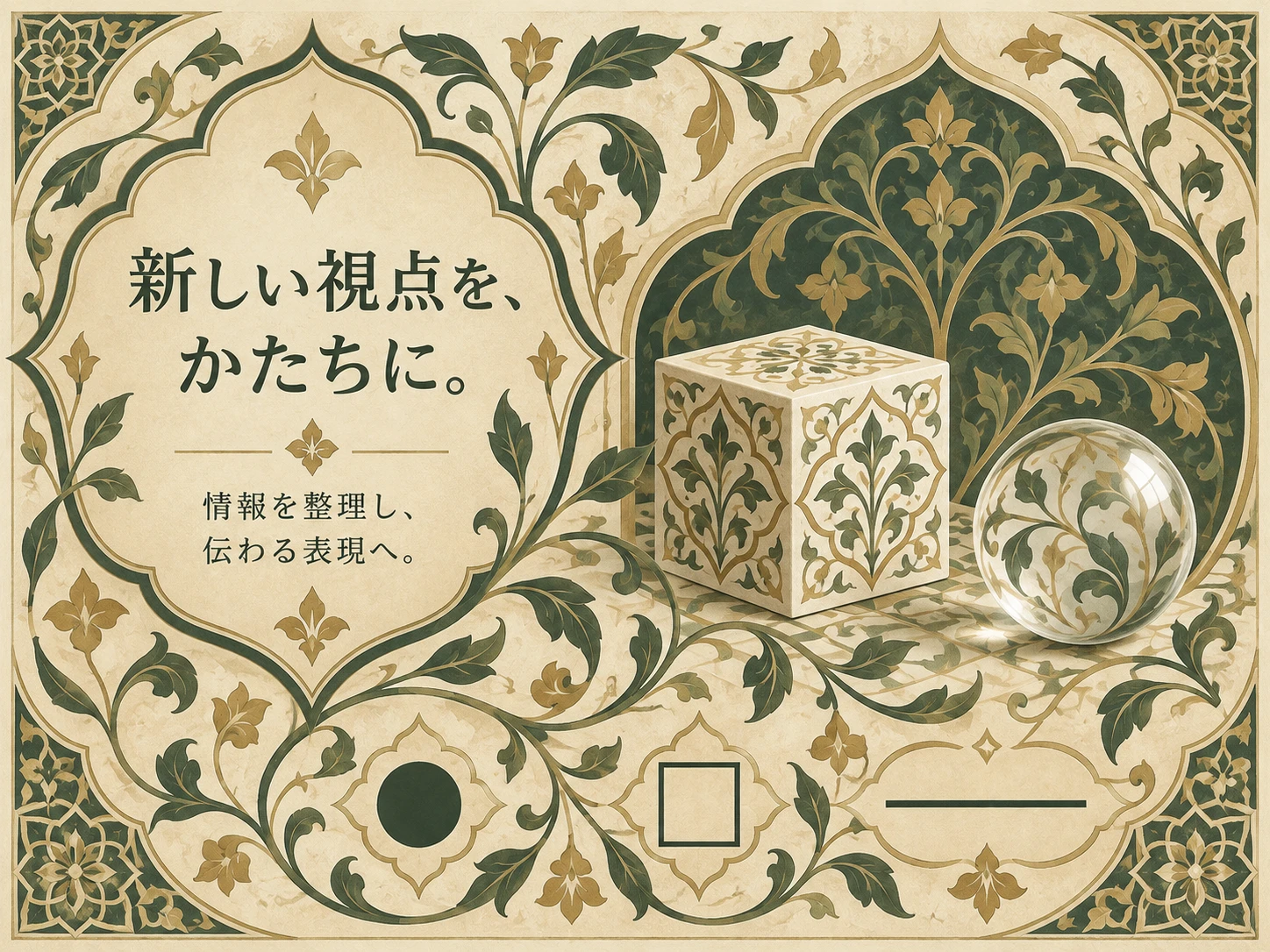 アラベスクのスタイル見本