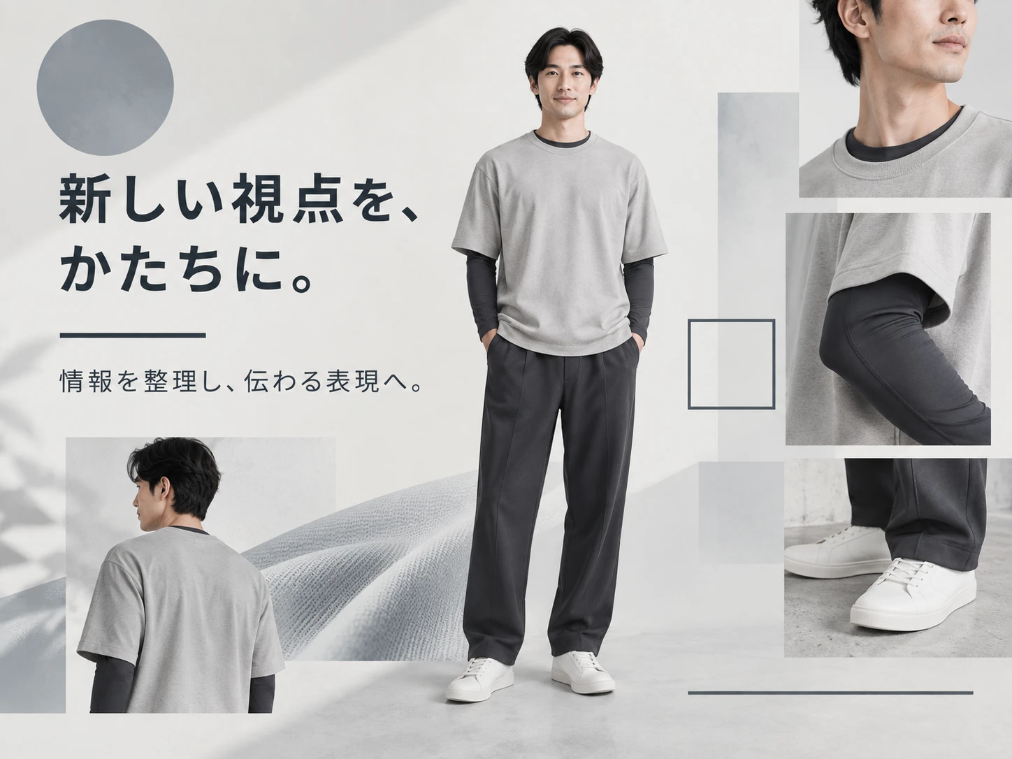アスレジャーのスタイル見本