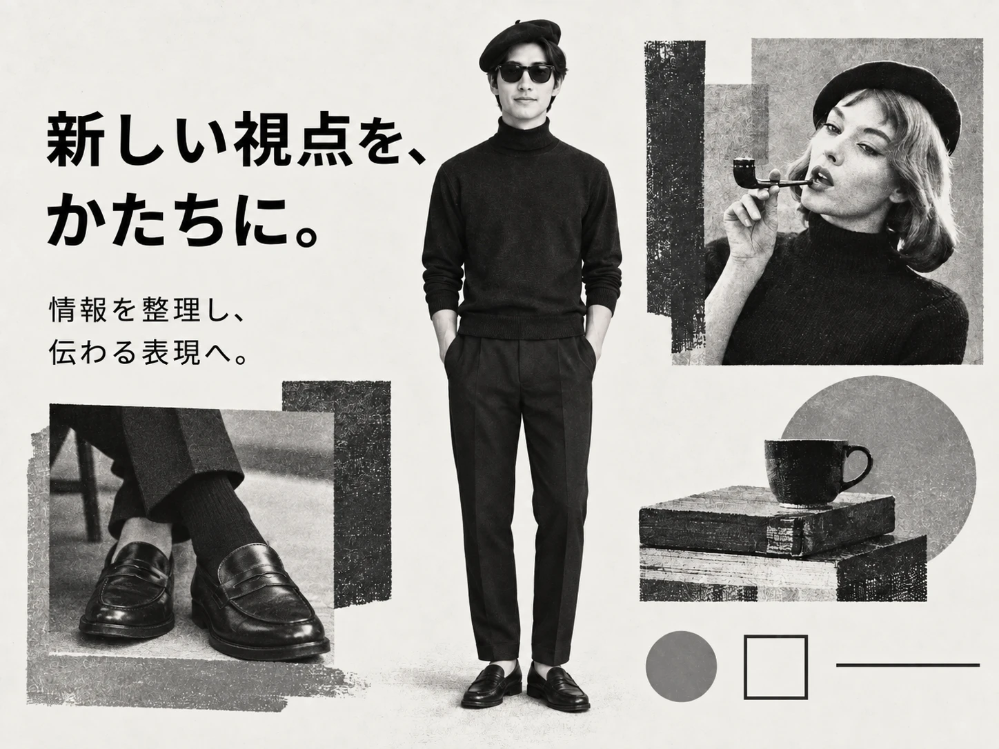 ビートニク・スタイルのスタイル見本