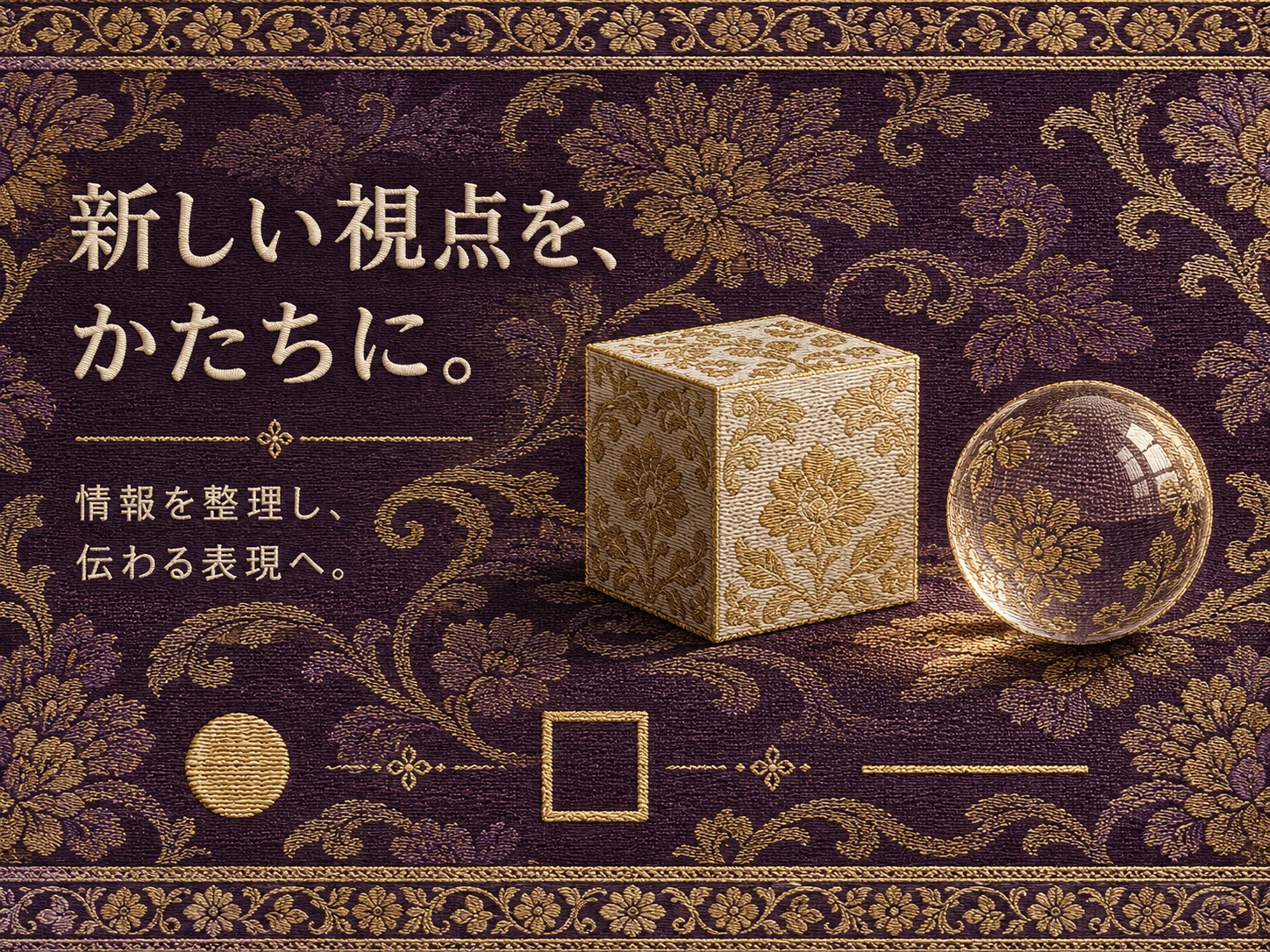 ブロケードのスタイル見本