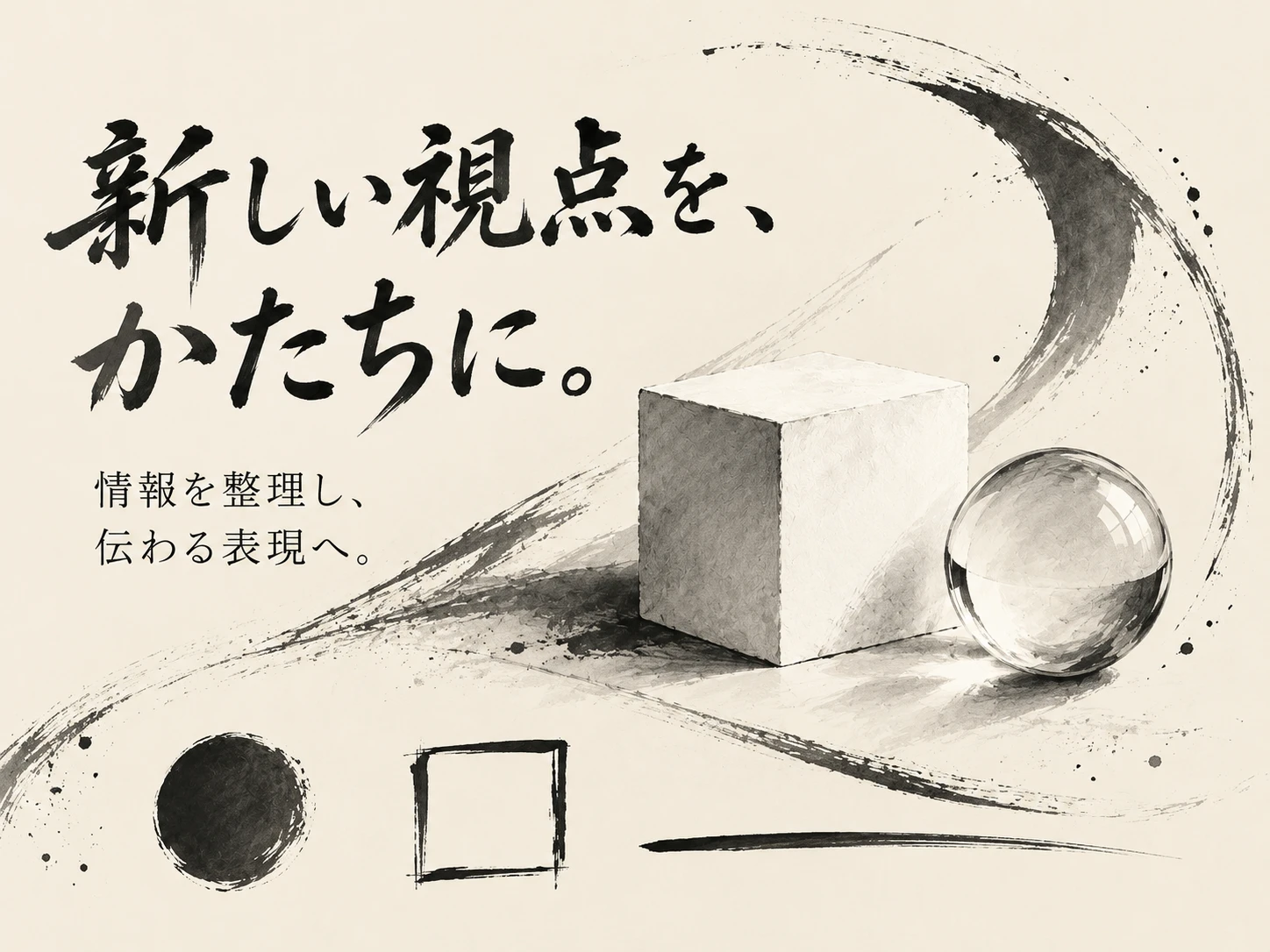 カリグラフィックのスタイル見本