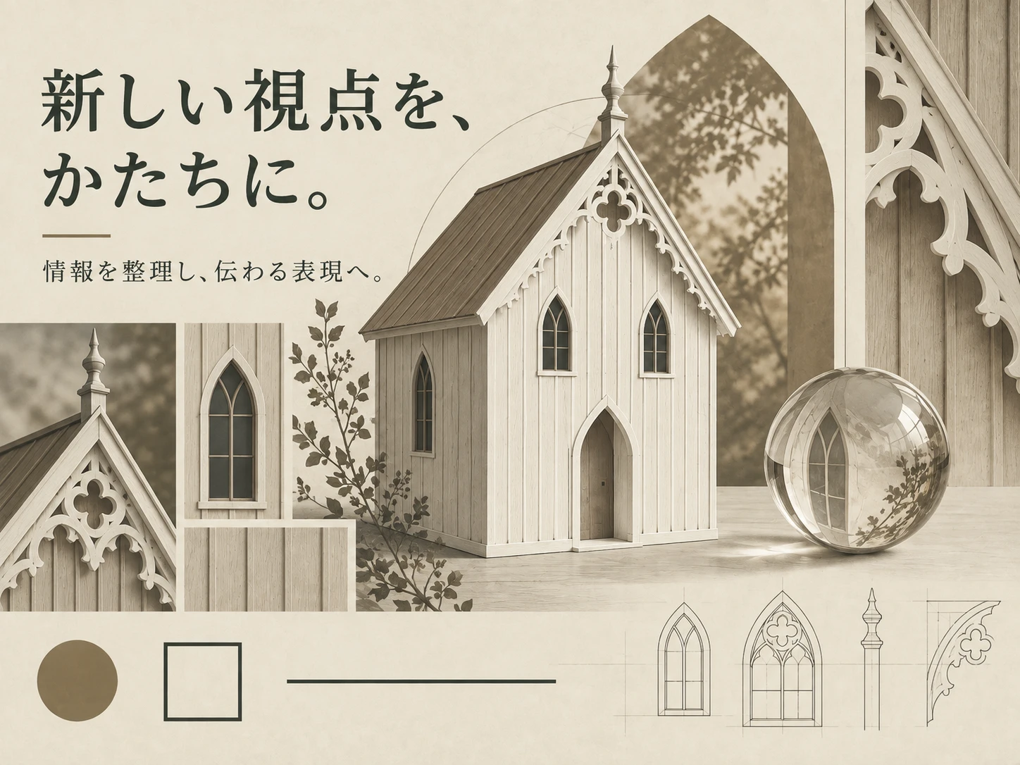 カーペンター・ゴシックのスタイル見本