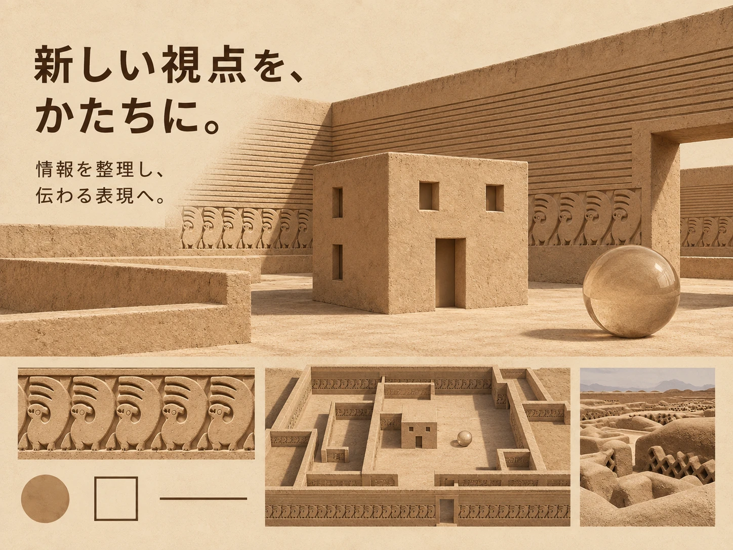 チムー建築のスタイル見本