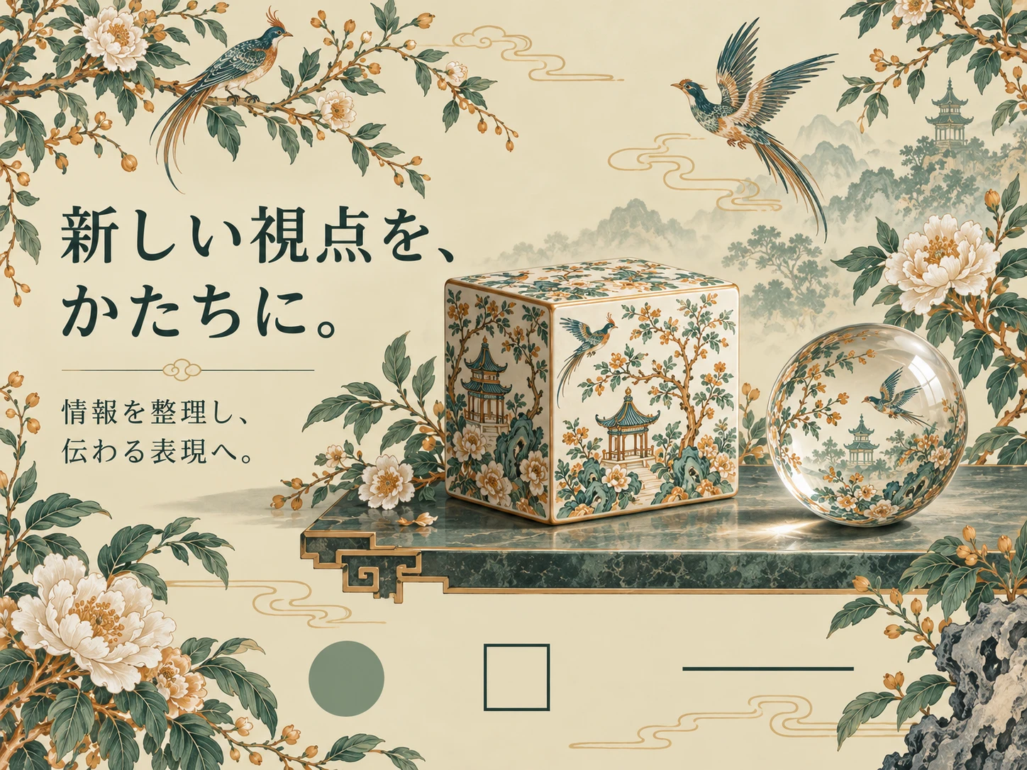 シノワズリのスタイル見本