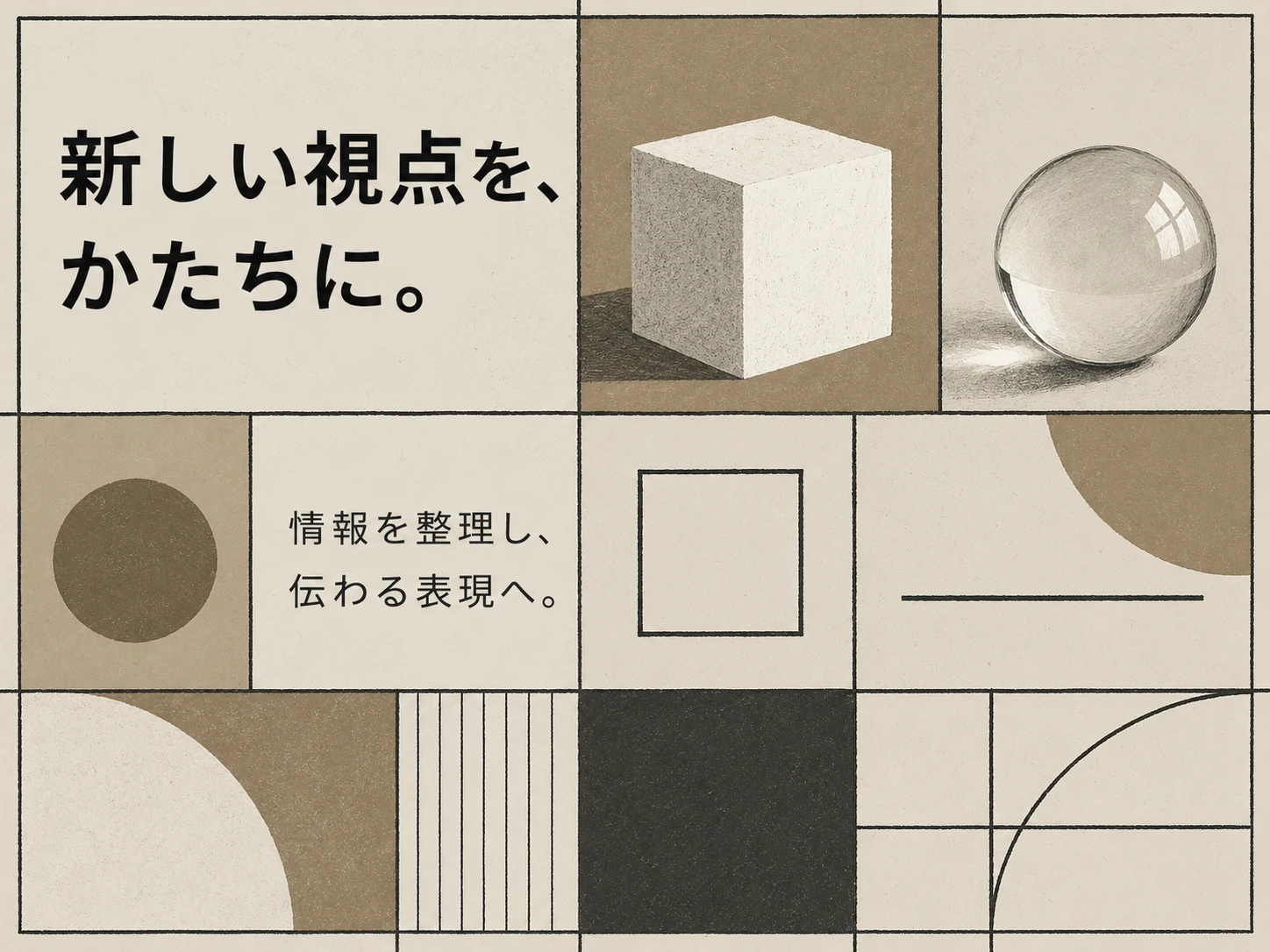 構成的普遍主義のスタイル見本