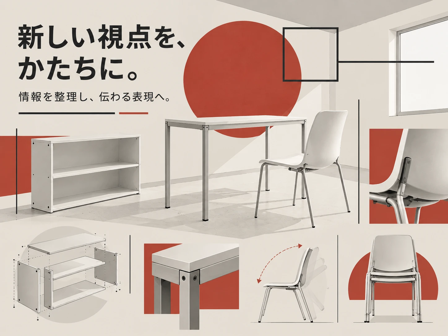 構成主義プロダクトのスタイル見本