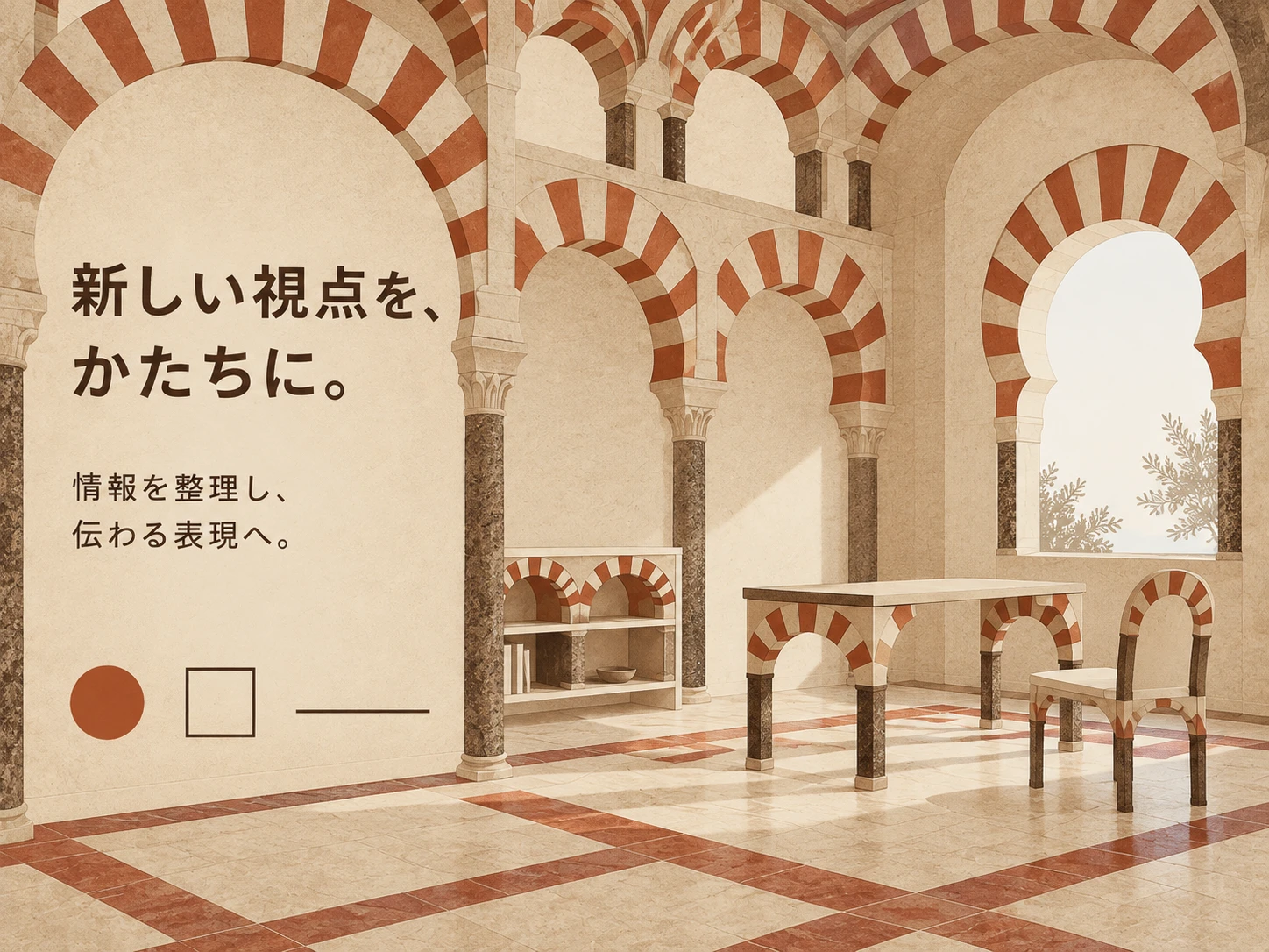 コルドバのウマイヤ朝建築のスタイル見本