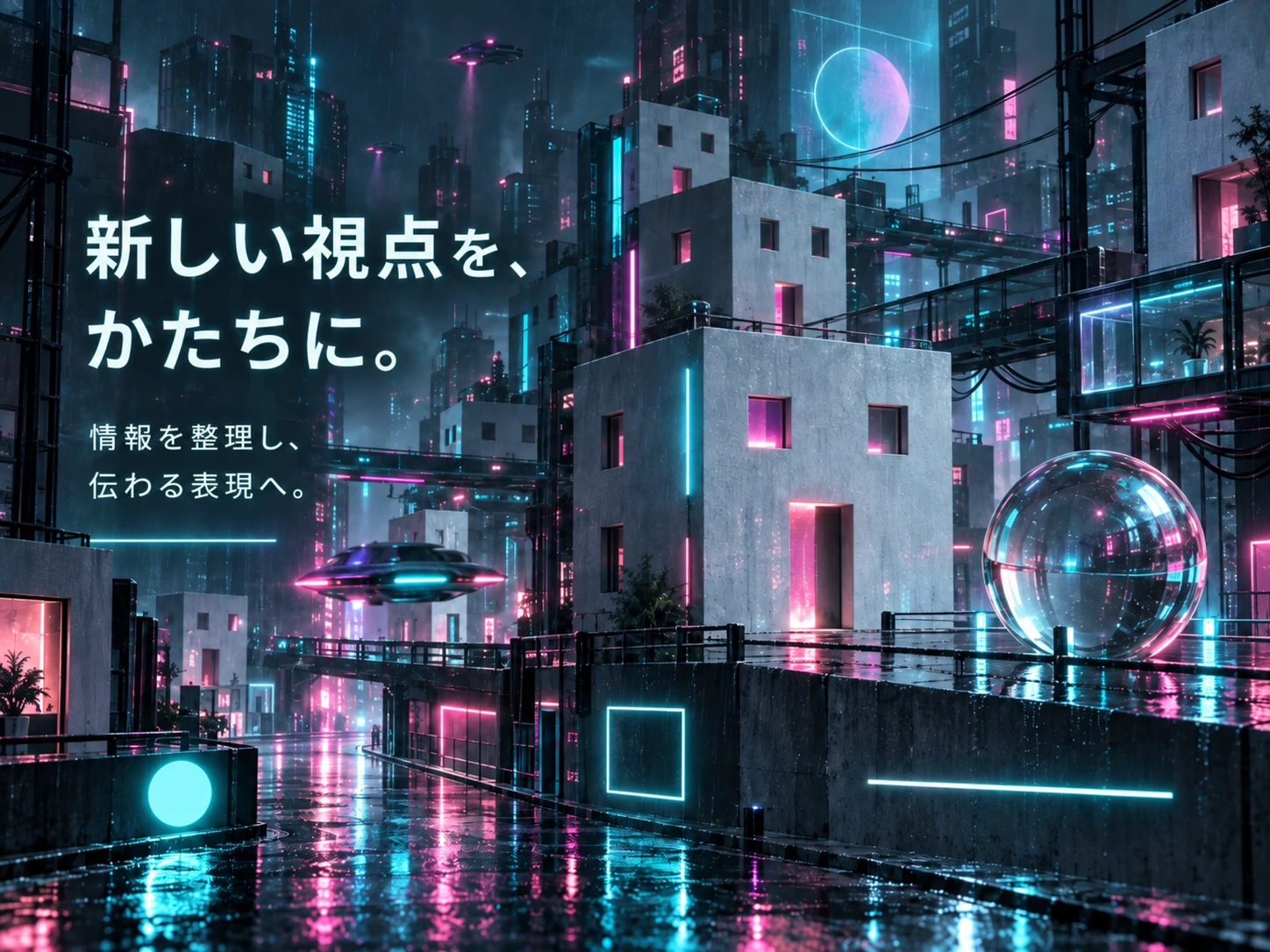 サイバーパンクのスタイル見本