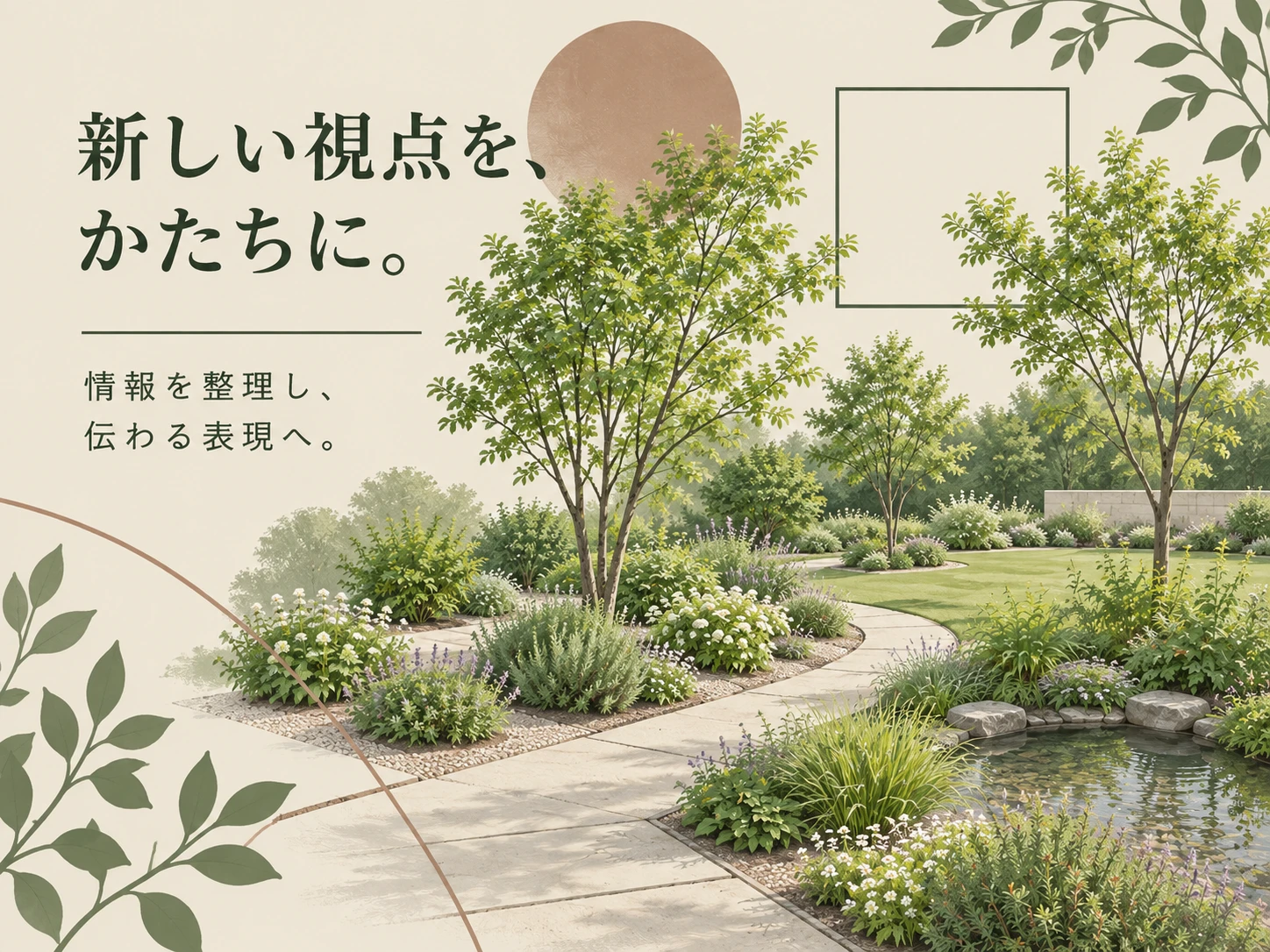 ガーデネスクのスタイル見本