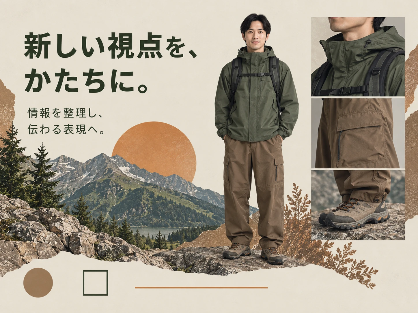 ゴープコアのスタイル見本