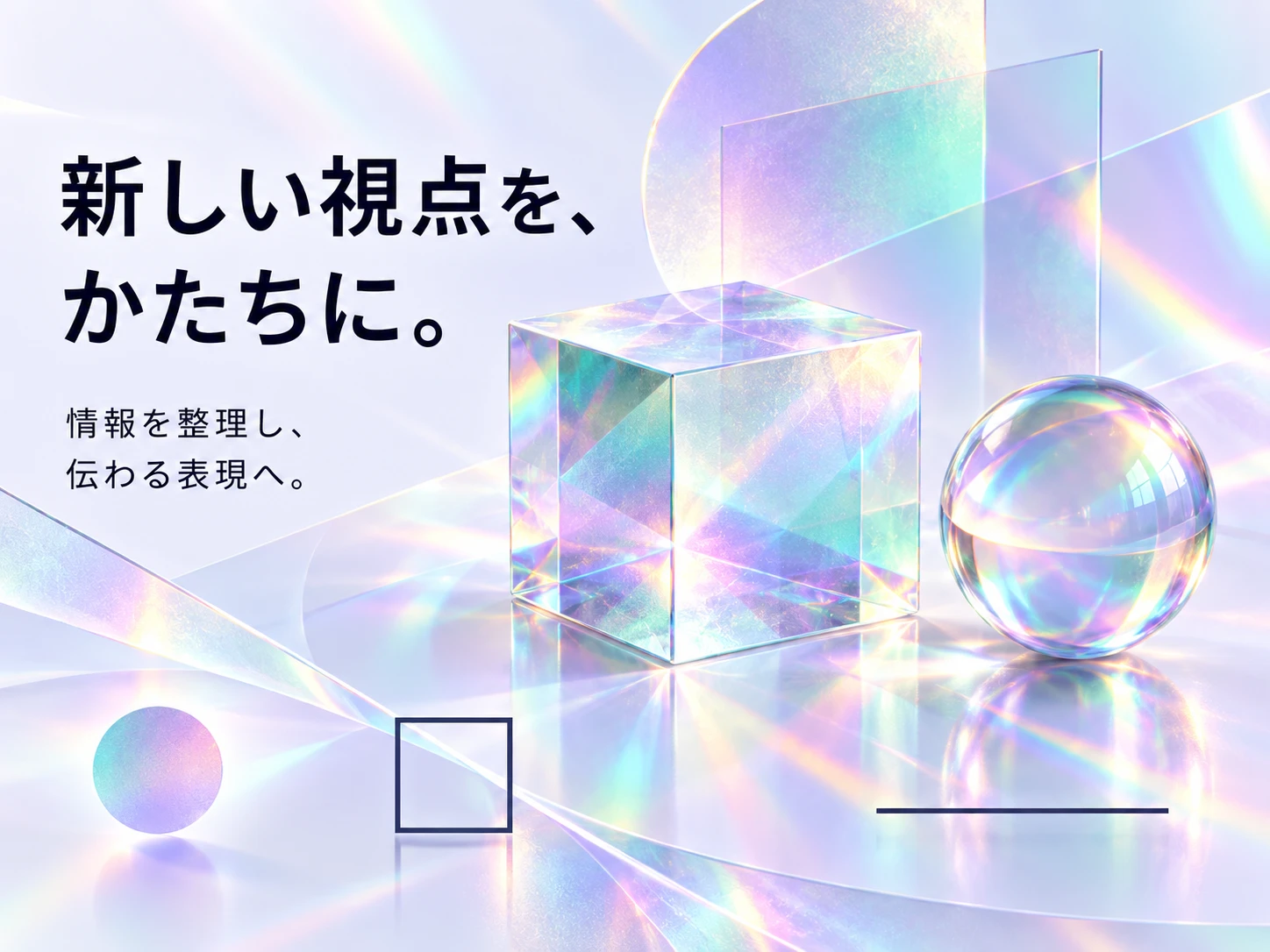 ホログラフィックのスタイル見本