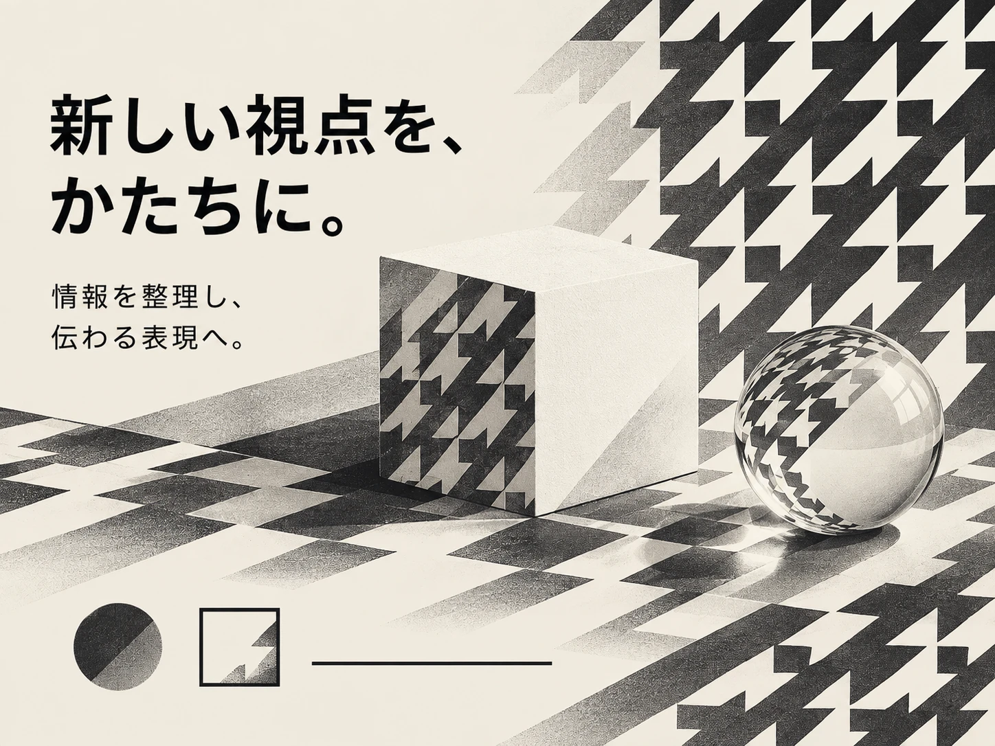 千鳥格子のスタイル見本