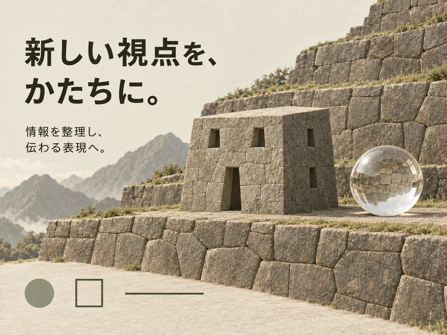 インカ建築のスタイル見本