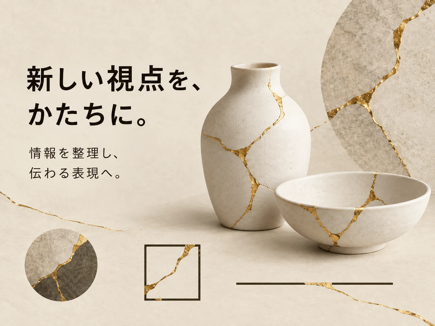 金継ぎのスタイル見本