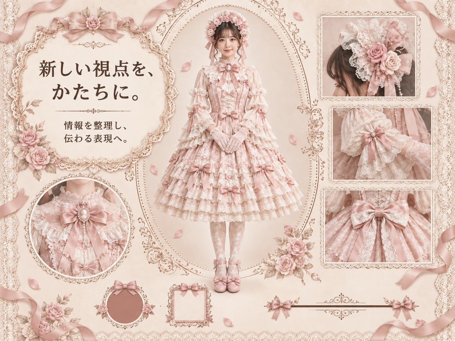 ロリータ・ファッションのスタイル見本