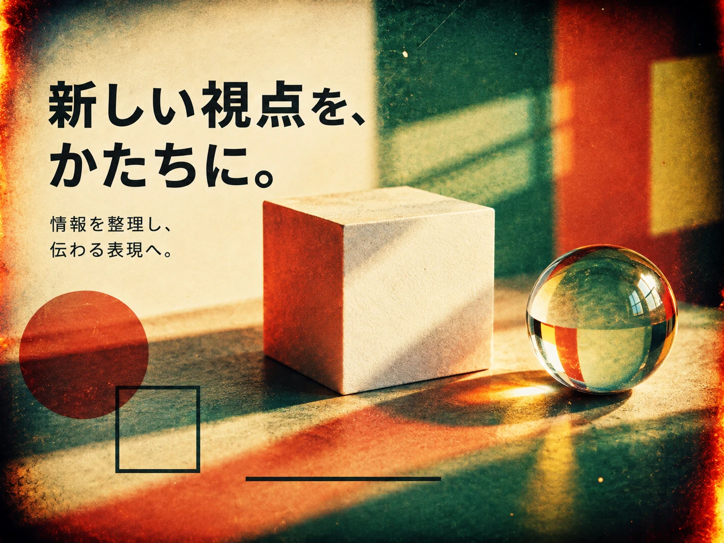 ロモグラフィー風のスタイル見本