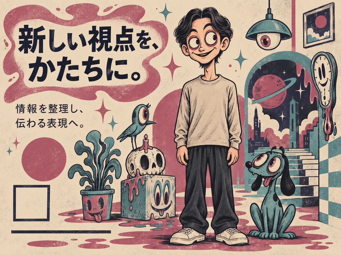 ローブロウのスタイル見本