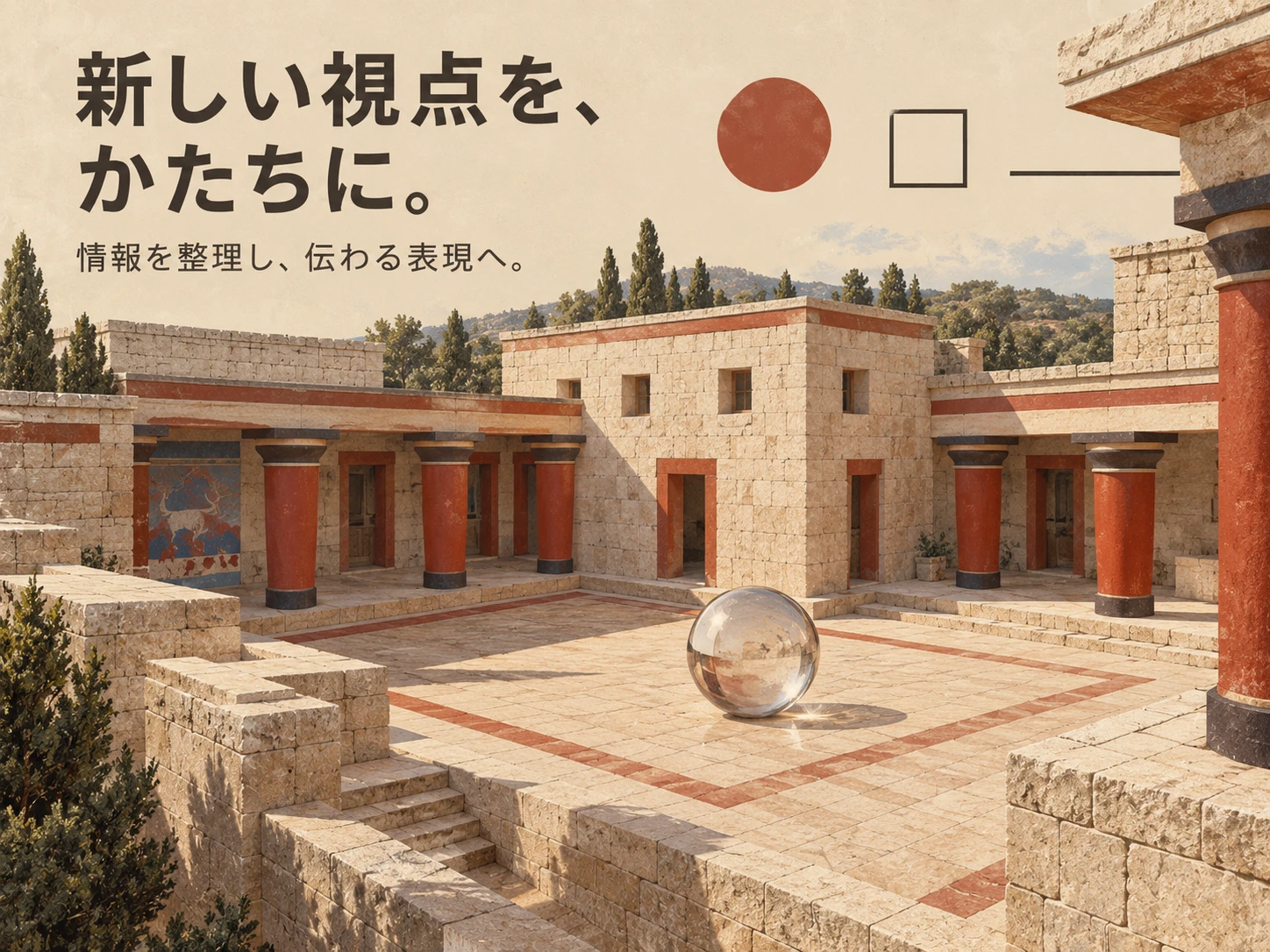 ミノア建築のスタイル見本