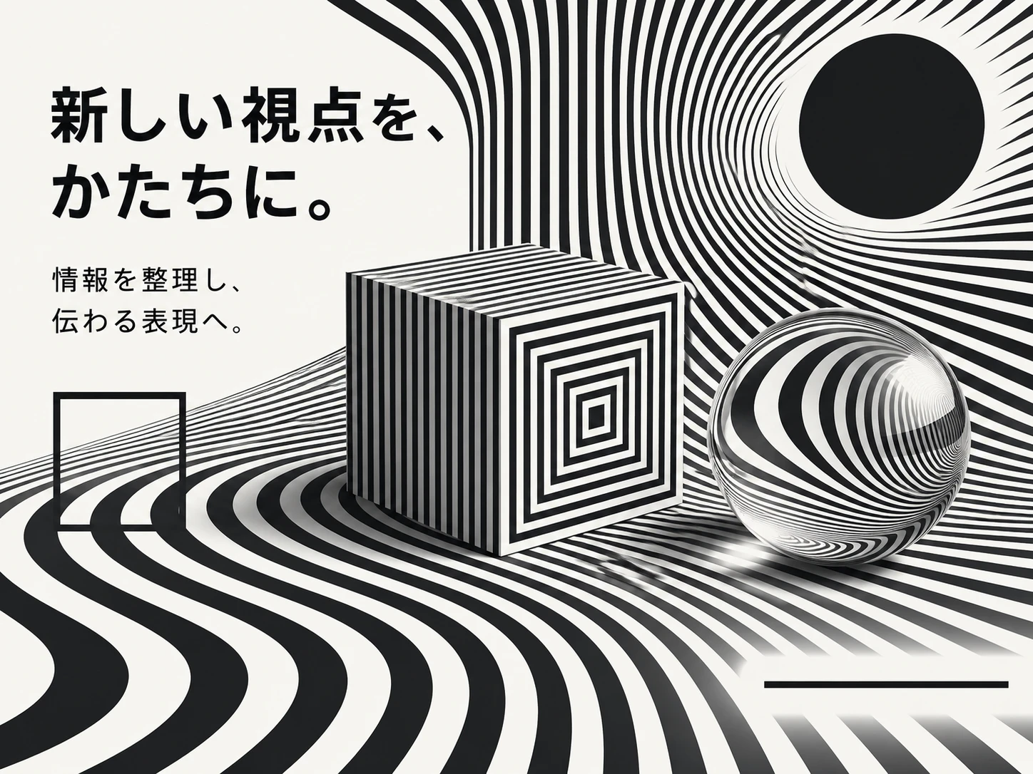 オプ・アートのスタイル見本