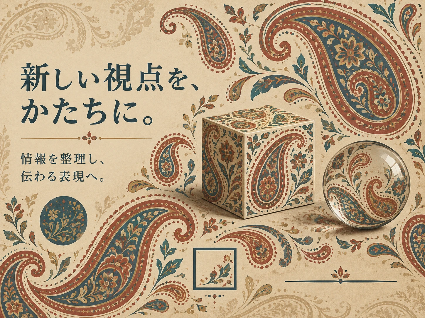 ペイズリーのスタイル見本