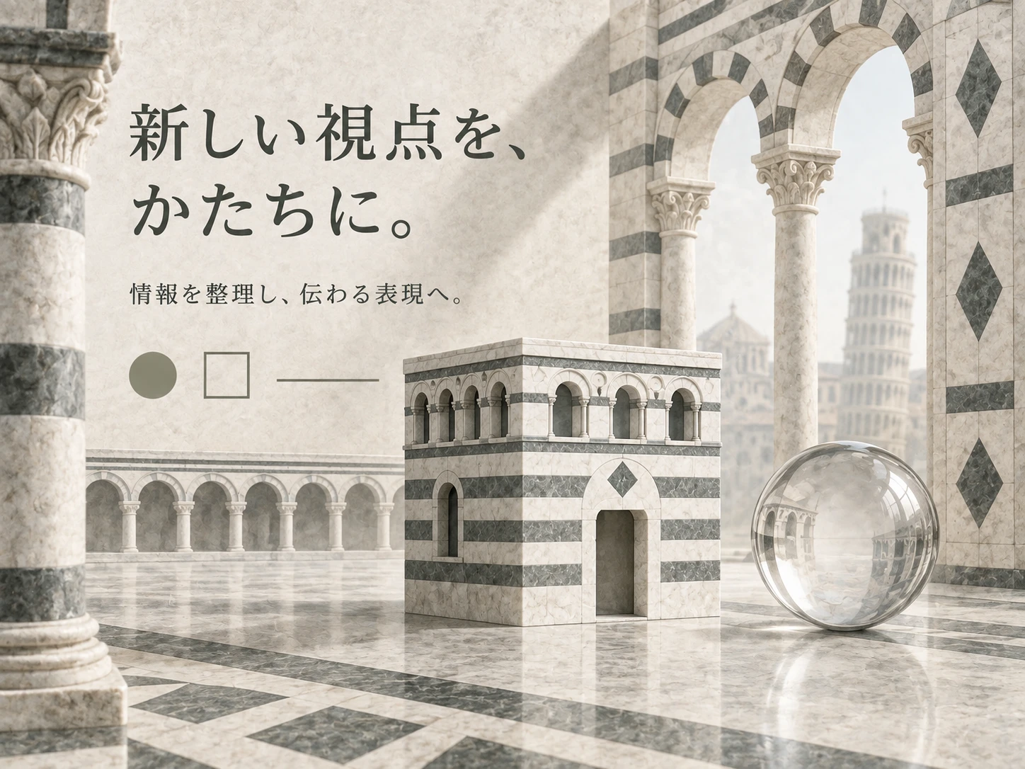 ピサ・ロマネスクのスタイル見本