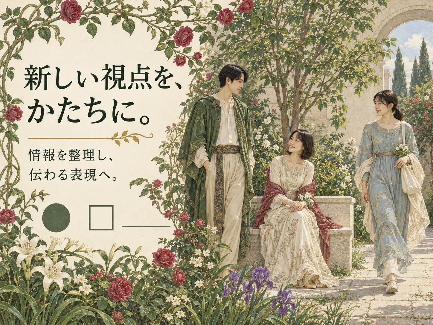 ラファエル前派のスタイル見本