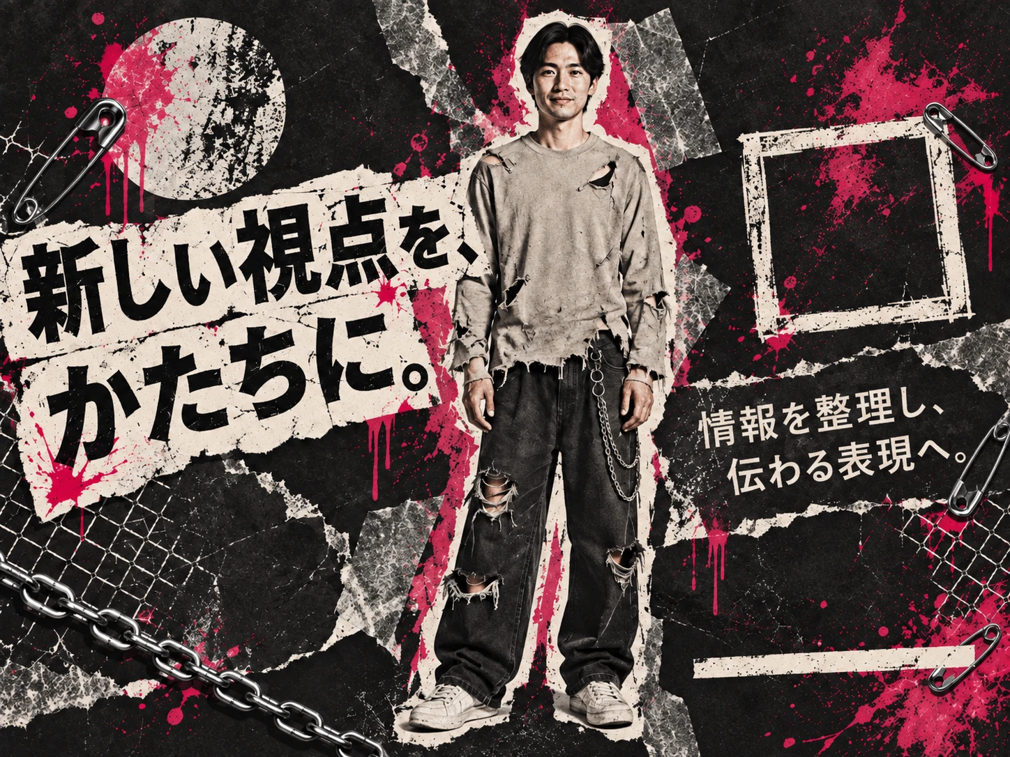 パンク美学のスタイル見本