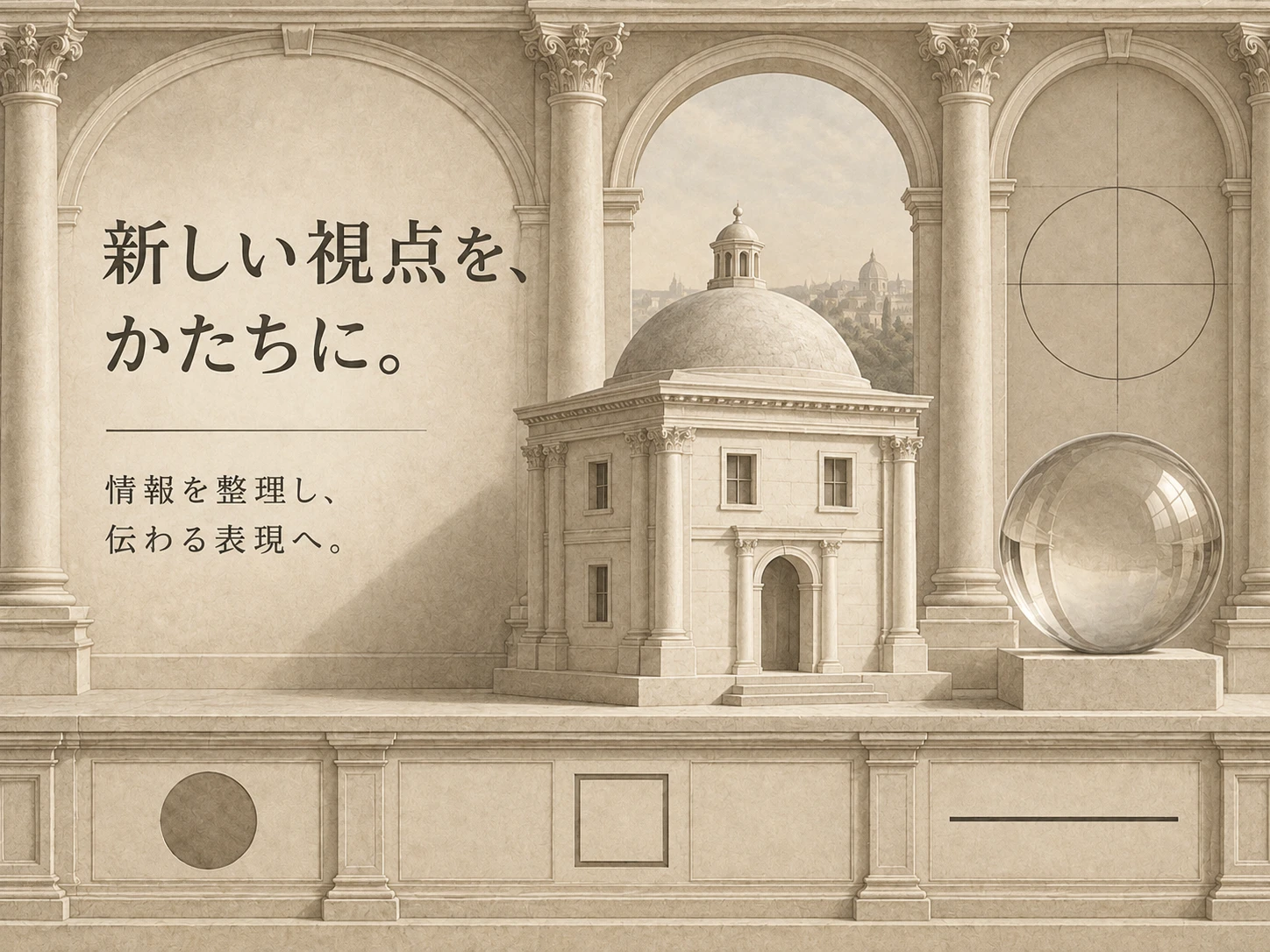 ルネサンス建築のスタイル見本