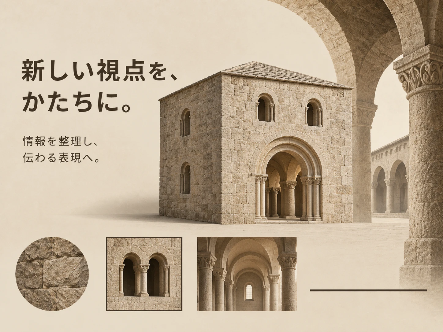 ロマネスク建築のスタイル見本