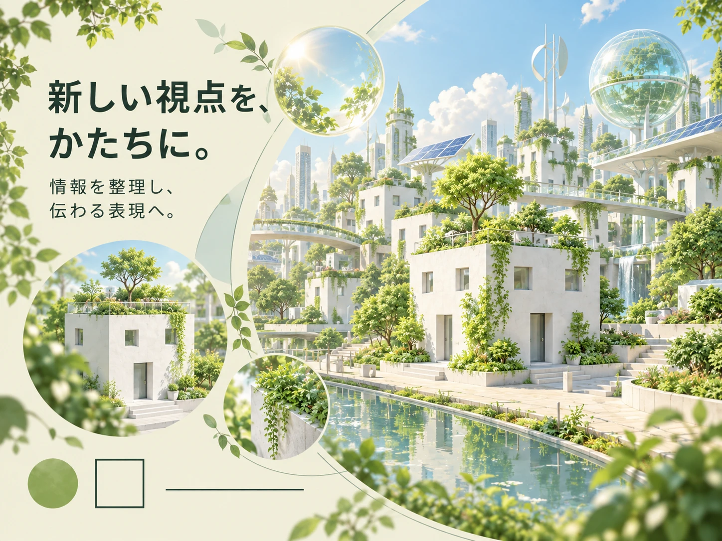 ソーラーパンクのスタイル見本