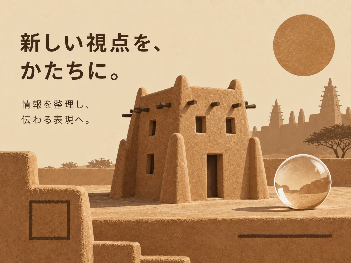 スーダン・サヘル建築のスタイル見本