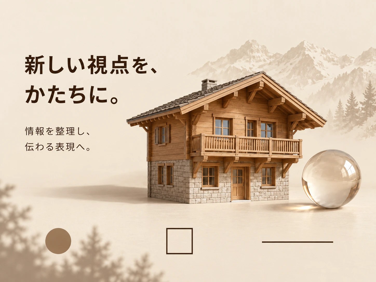 スイス・シャレー様式のスタイル見本