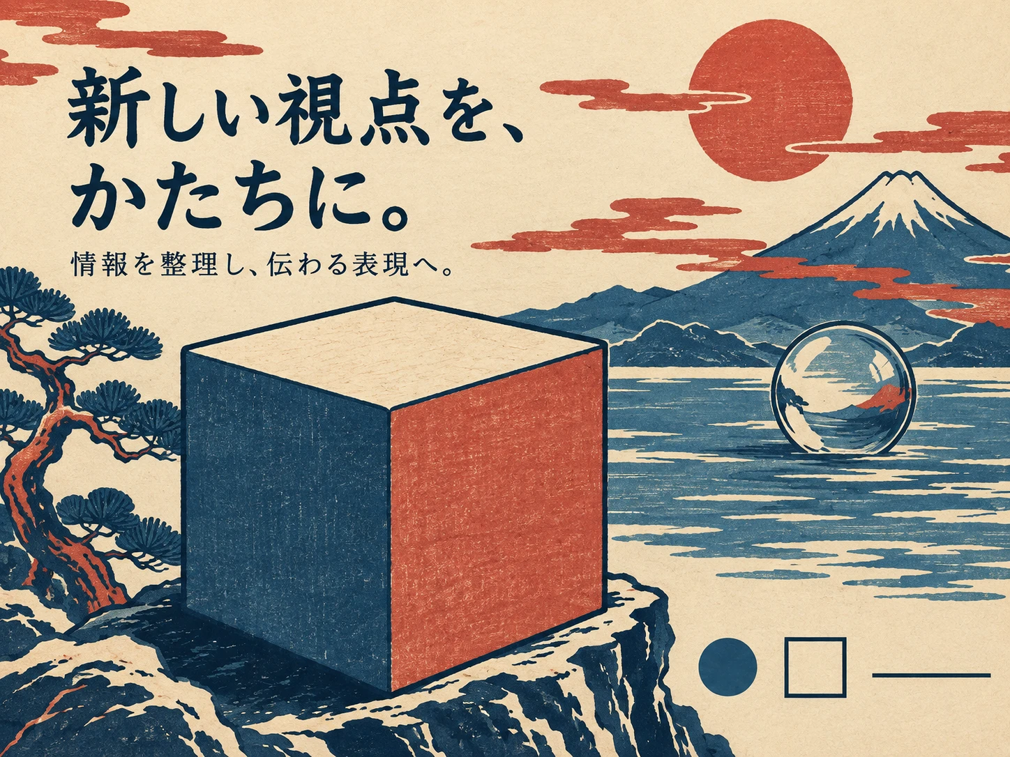 浮世絵のスタイル見本