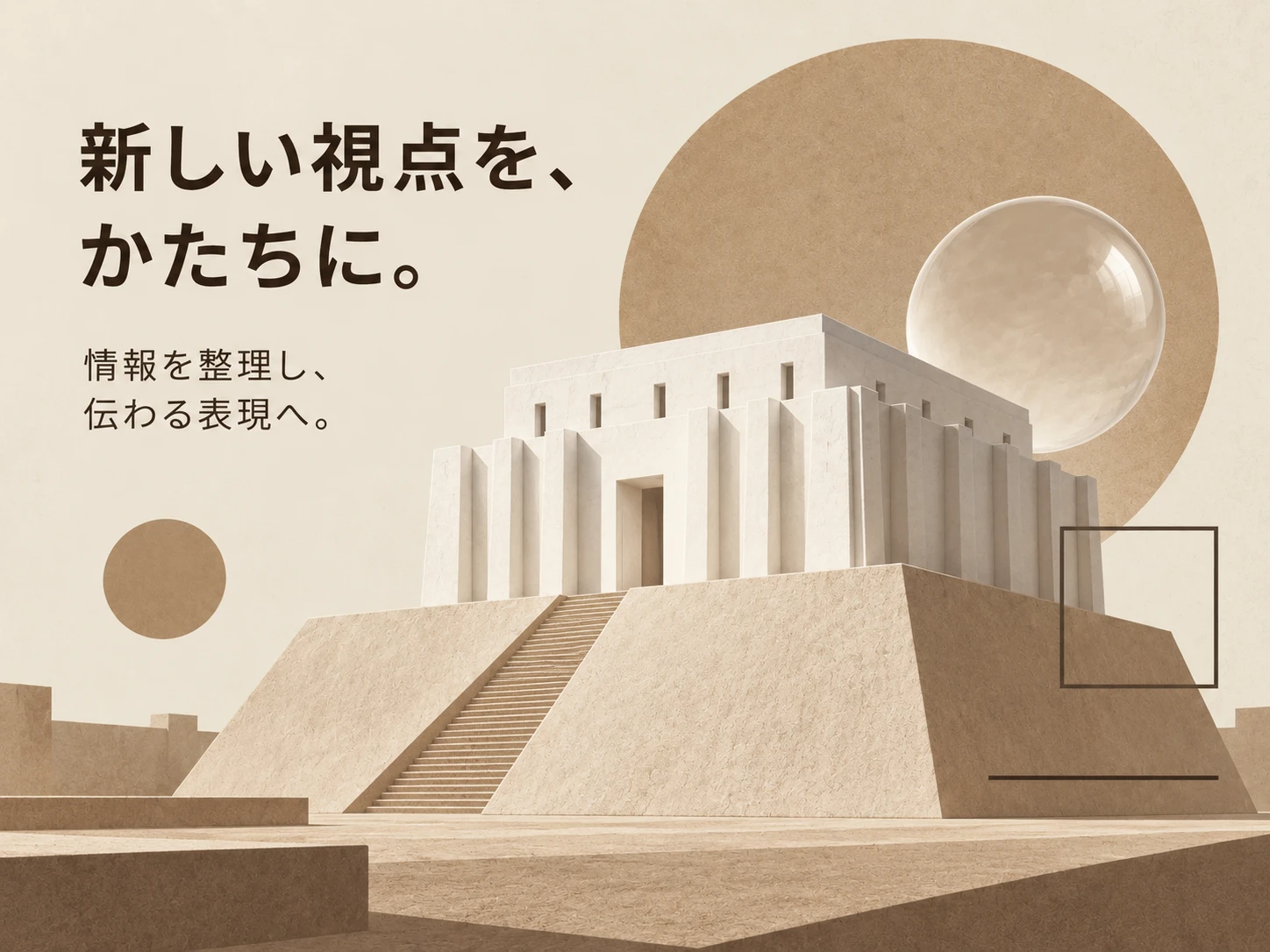 シュメール建築(ウルク神殿)のスタイル見本