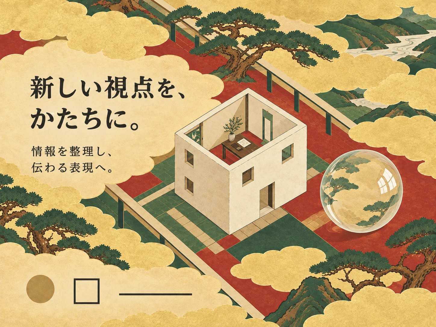 大和絵のスタイル見本