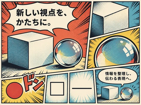 コミックブック風のスタイル見本