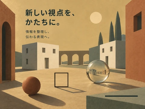 形而上絵画のスタイル見本