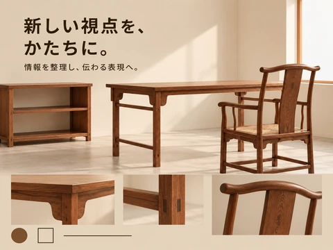 明式家具のスタイル見本
