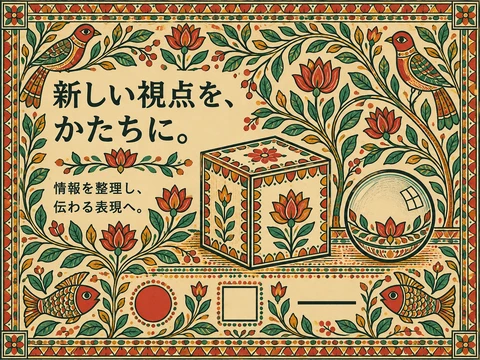 ミティラー絵画のスタイル見本