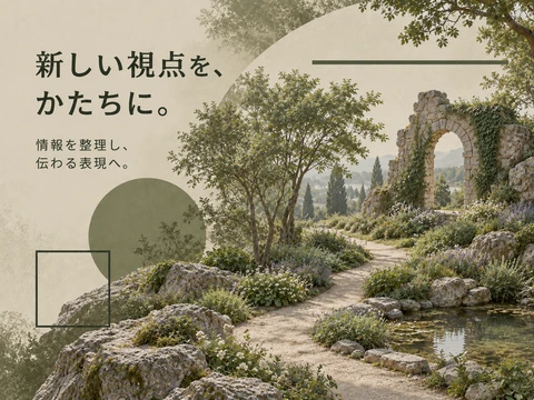 ピクチャレスク庭園のスタイル見本