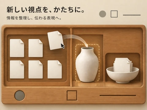 スキューモーフィズムのスタイル見本