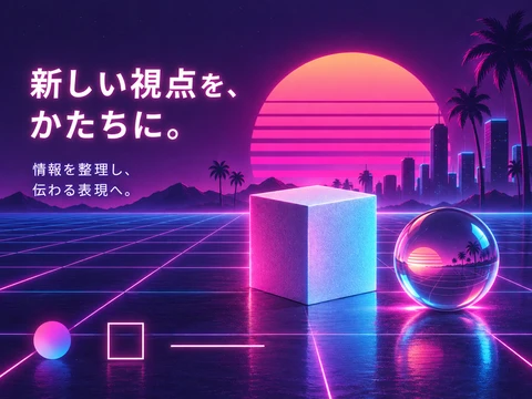 シンセウェーブのスタイル見本